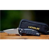 Couteau Hogue X1 Micro Black Lame Acier 154CM Manche Aluminium Button Lock Clip Made USA HO24170 - Free Shipping
