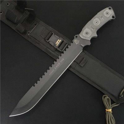 Couteau de Survie Tops Knives Tops Steel Eagle Micarta Acier 1095 Made In USA TP111AHP - Free Shipping