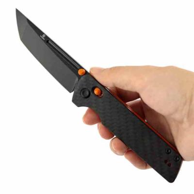 B2038V4 Couteau TENABLE Anomaly Lame Acier Nitro-V Blackwash Manche Carbone & G10 Cross Bar Lock - Livraison Gratuite
