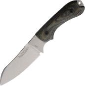 BRAD3SF109 Couteau Bradford Guardian 3 Sheepsfoot 3D | Lame Acier N690 Manche Camo Micarta Étui Cuir USA | Livraison Gratuite
