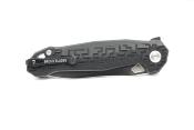 BRB278 Couteau Brous Blades Bygones - Lame Spear Point Acier D2 Stonewash - Manche G10 Noir - Liner Lock USA - Livraison Gratuite