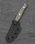 BTKFK07C Bestech Heidi OD Blacksmith 3 – Couteau fixe lame Acier 14C28N Manche Micarta OD Green étui Kydex – Livraison Gratuite