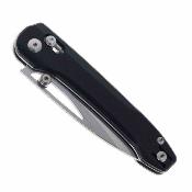 BTKG68A Couteau Bestech Cobber | Lame Acier 14C28N Two-Tone Drop Point | Manche G10 Black | Bar Lock | Livraison Gratuite