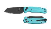 BTKMK06J Couteau Bestechman Cicada's Wing Blue Lame Acier 10Cr15MoV - Livraison Gratuite