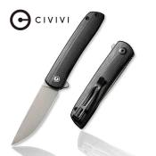 CIVC20009B3 Couteau CIVIVI Bo Black Lame Nitro-V Stonewash IKBS - Livraison Gratuite