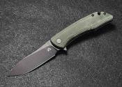CMB06G Couteau CMB Made Knives Blaze Green Lame Acier D2 IKBS - Livraison Gratuite