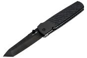 CSFL40HATA Couteau Cold Steel Hatamoto Lame Tanto Acier CPM 20CV Manche Fibre de Carbone Noir - Livraison Gratuite
