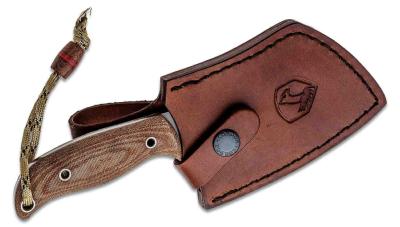 CTK20114HC Condor Primal Cleaver Lame Carbone 1095 Etui Cuir El Salvador - Livraison Gratuite