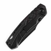 K1051A5 Kansept Weim Couteau Lame Acier CPM-S35VN Manche Titane Noir & Carbone Rouge Framelock | Livraison Gratuite