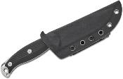 KI1082A1 Couteau Kizer Ursa Major Black Lame Clip Point Acier AEB-L Etui Kydex - Livraison Gratuite