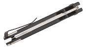 KI3632A3 Kizer Cutlery Hyper Satin/Black Titane Lame Acier Elmax IKBS - Livraison Gratuite