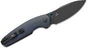 KIV3730A3 Couteau Kizer Meteora Drop Point Lame Acier Nitro-V Manche Richlite Sécurité Liner Lock - Livraison Gratuite