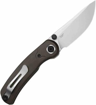KIZXFK03M3 Couteau Kizer Pioneer ZX | Lame Acier 14C28N Satin Manche Richlite Linerlock | Livraison Gratuite