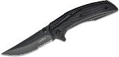 KS8320BLKST Couteau Kershaw Outright A/O Lame Upswept Serrated Acier 8Cr13MoV - Livraison Gratuite