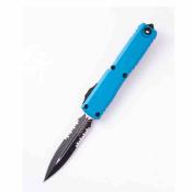 MCT112242BL Microtech Ultratech Gen IV D/E OTF | Lame Acier M390MK | Manche Aluminium Bleu | Double Action | USA - Livraison Gratuite