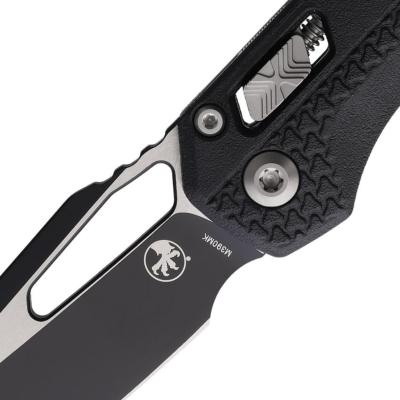 MCT210T1PMBK Microtech MSI 210T-1PMBK – Lame Sheepsfoot M390MK Noire, Manche Polymère Noir, Verrouillage Ram-Lok USA - Livraison Gratuite