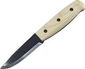 MO14084 Couteau Morakniv Wit BlackBlade Lame Acier Inox Etui Cuir Sweden - Livraison Gratuite