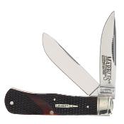 MR683 Canif Marbles Trapper Brown Checker Bone 2 Lames Acier Inox Boite Collector - Livraison
