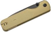 OKNDURONOG Couteau Oknife Duron Lame Drop Point Acier Nitro-V Manche Aluminium Super Vert Olive Sécurité Frame Lock - Livraison Gratuite