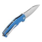 QS121A Couteau QSP Snipe Blue Lame Acier D2 IKBS - Livraison Gratuite