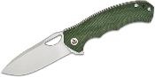 QS153C1 Couteau QSP Gorilla Green Micarta Lame Acier 14C28N SW IKBS - Livraison Gratuite