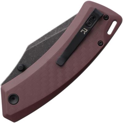 REVCNYPLM Couteau Revo Canyon Drop Point Lame Acier 4Cr13MoV Manche FRN Sécurité Button Lock - Livraison Gratuite