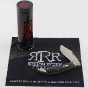 RRR014 Couteau Rough Ryder Reserve Original Clasper Lame Acier D2 Manche Micarta - Livraison Gratuite