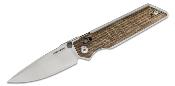 RS7711N Couteau Real Steel Sacra Natural Lame Acier K110 Stonewash - Livraison Gratuite