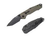 RS7912BG Real Steel Evolution Ironclad – Couteau Tanto Frame Lock | Lame Tanto D2 | Manche G10 OD Green  - Livraison Gratuite
