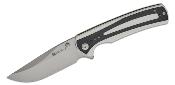 S240573 Couteau Sencut Regnator White/Black Lame Clip Point Acier 9Cr18MoV IKBS - Livraison Gratuite