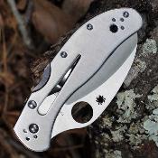 SC08P Spyderco Harpy – Couteau Pliant Lockback | Lame Hawkbill VG-10 | Manche Acier Inox Made Japan - Livraison Gratuite