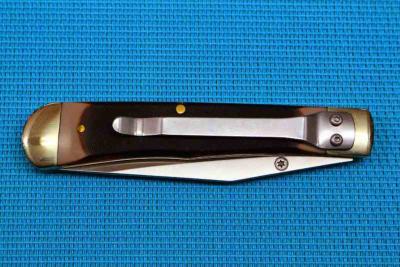 SCH294OT Couteau Schrade Old Timer Linerlock Lame Clip Point Acier 7Cr17MoV Manche Os - Livraison Gratuite