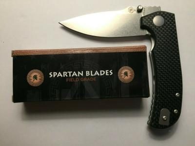 SFBL8CF Couteau Spartan Blades Astor Fibre Carbone & G10 Lame CTS-XHP - Livraison Gratuite