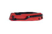 SRM7228LGV Couteau SRM Knives 7228L Red Ambi Lock Lame 10Cr15CoMov  - Livraison Gratuite