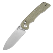 T1001V6 Couteau Tenable Kryo Green Lame Acier 14C28N Cross Bar Lock - Livraison Gratuite