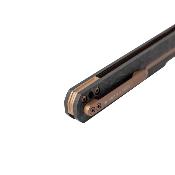 TKTF2FCBKBKEO Couteau Pliant Tekto Knives F2 Bravo EOTECH Lame Acier D2 Manche Carbone Noir Linerlock - Livraison Gratuite