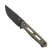 TKTX1RODMC Couteau Fixe Tekto Knives X1 Atlas Lame Acier CPM MagnaCut Manche G10 Vert OD Étui Kydex USA - Livraison Gratuite