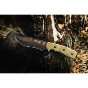 TPMTLN02 Couteau Fixe TOPS Knives Mountain Lion Field Edition Lame Acier 1095 Manche Micarta Étui Kydex USA - Livraison Gratuite