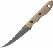 TPTCK01 TOPS Knives Tick – Lame Fixe Lame Acier 1095 Manche Tan G-10 Housse Kydex USA - Livraison Gratuite