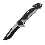 UTK911838CP Couteau UTICA BB Rescue A/O Lame Tanto Acier Inox Brise Vitres Coupe Ceintures - Livraison Gratuite