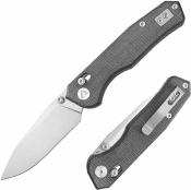 CMB18C CMB Explorer V2 | Couteau Lame Acier 14C28N Drop Point | Manche Black Micarta | Axis Lock | Livraison Gratuite