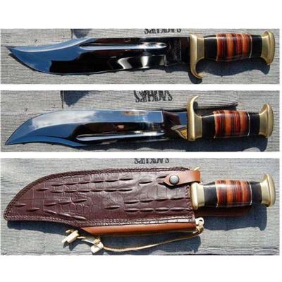 DUKCD Down Knives The Outback COUTEAU BOWIE CROCODILE DUNDEE FINLANDE - Free Shipping