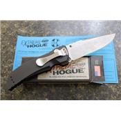 Couteau Hogue Large Tactical Drop Point 154CM Plunge Lock Made USA HO34150 - Free Shipping