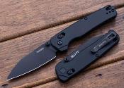 KS6110BLK Couteau Kershaw Bel Air XL DuraLock Lame Acier CPM MagnaCut Reverse Tanto Black Cerakote Manche Black USA | Livraison Gratuite