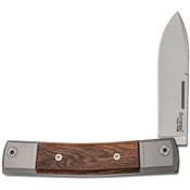 LSTBM2ST Couteau LionSteel BestMan Santos Wood Lame Acier M390 Italy - Livraison Gratuite