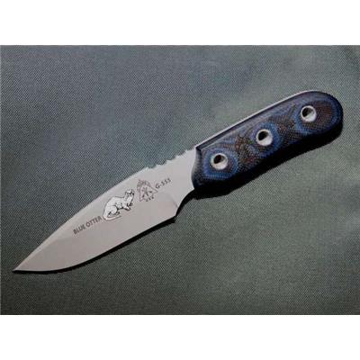 TPOT01 Blue Otter - COUTEAU TOPS KNIVES Blue Otter - Couteau de Combat Made In USA