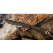 Couteau de Survie Tops Knives ROCKY MOUNTAIN SPIKE Carbone 1095 Etui Cuir Made In USA TPRMS01 - Free Shipping