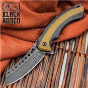 Couteau United Cutlery Black Ronin Bushido Ouverture Assistée UC3218 - Free Shipping