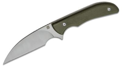 ATZ1842BGN Couteau de Cou Artisan Cutlery Sea Snake Od Green Lame AR-RPM9 Etui Kydex - Livraison Gratuite