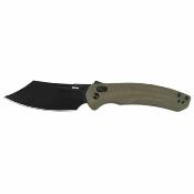 ATZ1882PBGN Artisan Simoon | Couteau Pliant Recoil Lock V2 | Lame Bowie AR-RPM9 PVD Green | Manche G10 Green - Livraison Gratuite